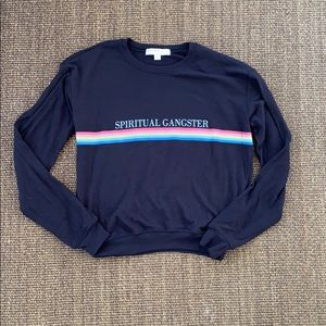 Spiritual Gangster rainbow sweatshirt size small